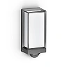 STEINEL L 42 SC — LED outdoor wall light with motion sensor (anthracite, 3000 K, IP54, Bluetooth)