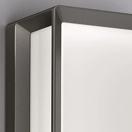 STEINEL L 42 SC — LED outdoor wall light with motion sensor (anthracite, 3000 K, IP54, Bluetooth)