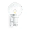 STEINEL L 560 S — Outdoor wall light with PIR sensor, E27, IP44 (white)