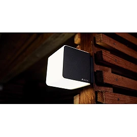 Sensor-switched LED outdoor wall light L 830 SC Cubo anthracite, STEINEL