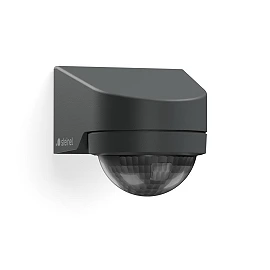 STEINEL MD IR N270 uDIM — outdoor PIR motion sensor, surface, black (270°, IP54, Bluetooth)