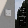 STEINEL NightmatIQ — twilight switch / photoelectric controller (white, IP54)