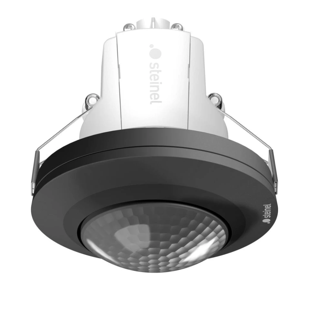 PD-8 ECO COM1 — griestos iebūvējams klātbūtnes/kustības sensors (melns) (STEINEL)