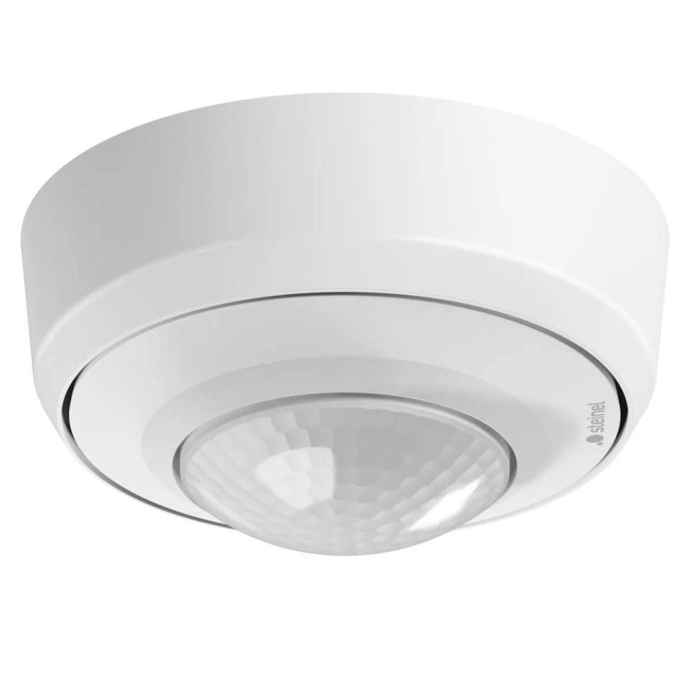 STEINEL PD-8 ECO COM1 — surface-mount presence/motion detector (white, IP54)