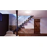 RS 16 LED S Glass, indoor sensor lamp, STEINEL