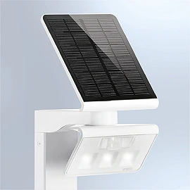 LED sensor floodlight XSolar GL-S, PV panel, battery, STEINEL