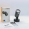 STEINEL Spot ONE SC — Bluetooth PIR wall spotlight, 1x GU10, anthracite, IP44, 3000K