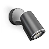 STEINEL Spot ONE — wall spotlight, 1x GU10, anthracite, IP44, 3000K