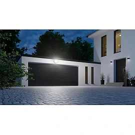 Steinel XLED Protect S LED Outdoor Floodlight with Motion Sensor, 14.3W, 3000K, IP54