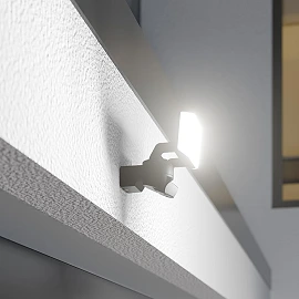 Steinel XLED Protect S LED Outdoor Floodlight with Motion Sensor, 14.3W, 3000K, IP54