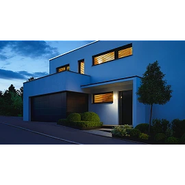 XLed slim, outdoor sensorlight, white or anthracite, STEINEL