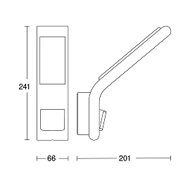 XLed slim, outdoor sensorlight, white or anthracite, STEINEL