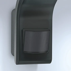 STEINEL XLED slim S outdoor LED sensor floodlight, 7.2 W, 648 lm, 3000 K, anthracite — 012052