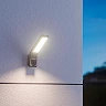 STEINEL XLED slim S āra LED sensorprožektors, 7,2 W, 648 lm, 3000 K, antracīts — 012052
