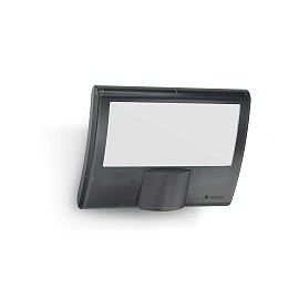 STEINEL XLED curved S āra LED sensorprožektors, 9,3 W, 862 lm, 3000 K, antracīts — 012076