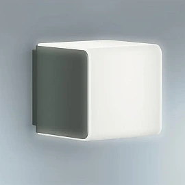 STEINEL L 830 SC Cubo āra sienas sensorlampa, Bluetooth, 9,1 W, 493 lm, 3000 K, antracīta — 055493