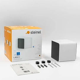 STEINEL L 830 C Cubo outdoor wall light without sensor, Bluetooth, 9.1 W, 493 lm, 3000 K, anthracite — 079253