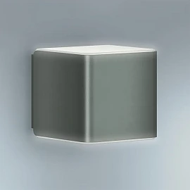 STEINEL L 840 SC Cube āra sienas sensorlampa, Bluetooth, 9,1 W, 319 lm, 3000 K, IP44, antracīta — 055530
