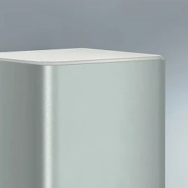 STEINEL L 840 SC Cube outdoor wall sensor light, Bluetooth, 9.1 W, 319 lm, 3000 K, IP44, silver — 055547