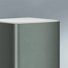 STEINEL L 840 C Cube outdoor wall light without sensor, Bluetooth, 9.1 W, 319 lm, 3000 K, IP44, anthracite — 079277
