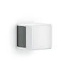 STEINEL L 835 SC Cube āra sienas sensorlampa, Bluetooth, 9,1 W, 616 lm, 3000 K, IP44, antracīta — 055516