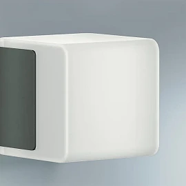 STEINEL L 835 C Cube āra sienas lampa bez sensora, Bluetooth, 9,1 W, 616 lm, 3000 K, IP44, antracīta — 079260