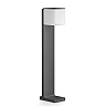 STEINEL GL 80 C outdoor LED bollard without sensor, Bluetooth, 9.1 W, 650 lm, 3000 K, IP44, anthracite — 079284