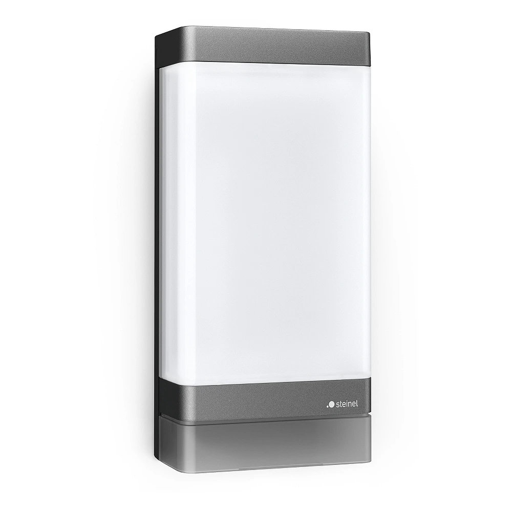 STEINEL L 271 digi C outdoor wall light without sensor, Bluetooth, 6.6 W, 566 lm, 3000 K, anthracite — 068714