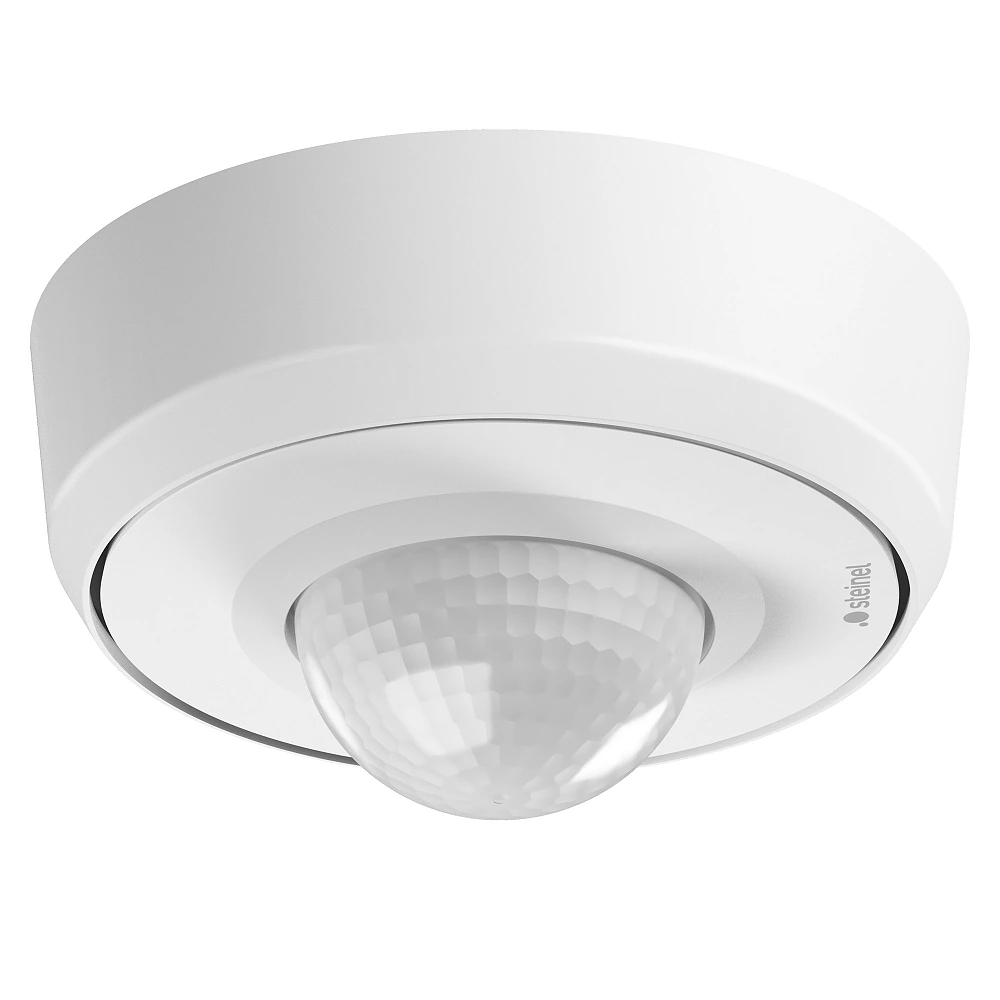 STEINEL PD-24 ECO COM1 AP presence detector, surface-mounted, 360°, motion Ø24 m, white — 087838