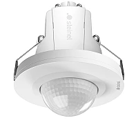 STEINEL PD-24 ECO COM1 DE presence detector, in-ceiling, 360°, motion Ø24 m, white — 087852