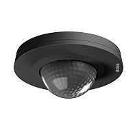 STEINEL PD-24 ECO COM1 UP presence detector, flush-mounted in a box, 360°, motion Ø24 m, black — 087869