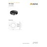 STEINEL PD-8 ECO COM1 UP klātbūtnes sensors, montāžai kārbā, 360°, kustība Ø8 m, melns — 087920