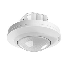 STEINEL PD-8 ECO COM1 UP presence detector, flush-mounted in a box, 360°, motion Ø8 m, white — 087937
