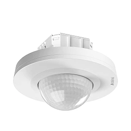 STEINEL PD-24 ECO COM1 UP presence detector, flush-mounted in a box, 360°, motion Ø24 m, white — 087876