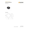 STEINEL IS 2360-3 ECO virsapmetuma griestu kustības sensors, 360°, Ø24 m, IP54, melns — 081706