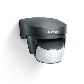 STEINEL IS 2140 ECO sienas kustības sensors, 140°, līdz 14 m, IP54, melns — 034689