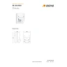 STEINEL IS 2160 ECO sienas kustības sensors, 160°, līdz 12 m, IP54, balts — 606015
