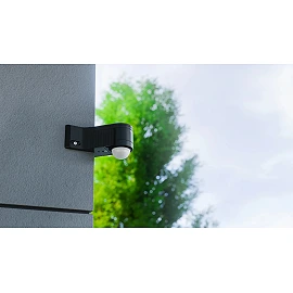 STEINEL IS 240 DUO sienas kustības sensors, 240°, līdz 12 m, IP54, melns — 602710