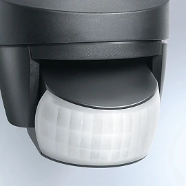 STEINEL IS 2140 ECO sienas kustības sensors, 140°, līdz 14 m, IP54, melns — 034689