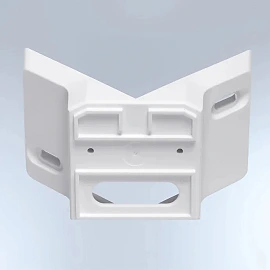STEINEL IS 240 DUO sienas kustības sensors, 240°, līdz 12 m, IP54, balts — 602819