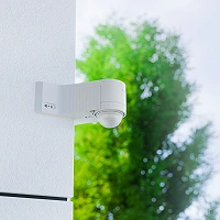 STEINEL IS 240 DUO sienas kustības sensors, 240°, līdz 12 m, IP54, balts — 602819