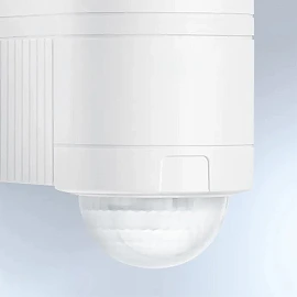 STEINEL IS 240 DUO sienas kustības sensors, 240°, līdz 12 m, IP54, balts — 602819