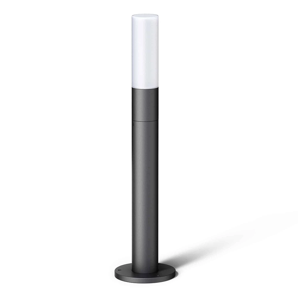 STEINEL GL 65 LED garden bollard without sensor, 8.5 W, 575 lm, 3000 K, IP44, anthracite — 069469