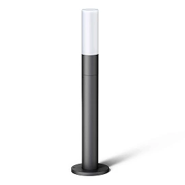 STEINEL GL 65 LED garden bollard without sensor, 8.5 W, 575 lm, 3000 K, IP44, anthracite — 069469