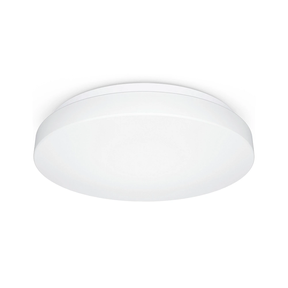 STEINEL RS PRO P1 flat S iekštelpu LED sensorplafons, 9,4 W, 942 lm, 3000 K, IP54, balts — 069681