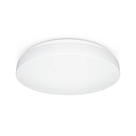 STEINEL RS PRO P1 flat indoor LED ceiling light without sensor, 8.2 W, 930 lm, 4000 K, IP54, white — 069698