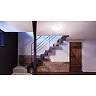 STEINEL RS PRO P1 flat S iekštelpu LED sensorplafons, 9,4 W, 942 lm, 3000 K, IP54, balts — 069681