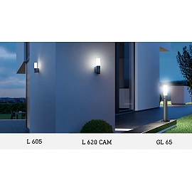 STEINEL GL 65 LED garden bollard without sensor, 8.5 W, 575 lm, 3000 K, IP44, anthracite — 069469