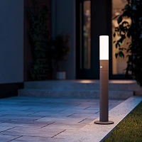 STEINEL GL 65 dārza LED stabiņš bez sensora, 8,5 W, 575 lm, 3000 K, IP44, antracīts — 069469