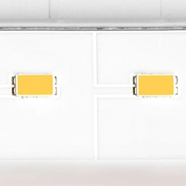 STEINEL RS PRO P1 flat S iekštelpu LED sensorplafons, 9,4 W, 942 lm, 3000 K, IP54, balts — 069681